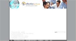 Desktop Screenshot of effective-actions.com